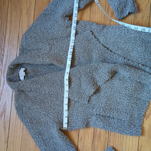 Loft tan boucle cardigan sweater size XS - Picture 7 of 8